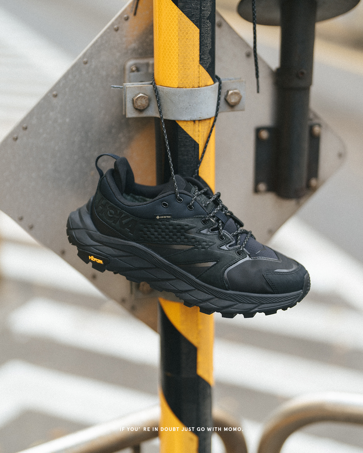 HOKA Anacapa Low Goretex 登山鞋 黑 HO1122017BBLC