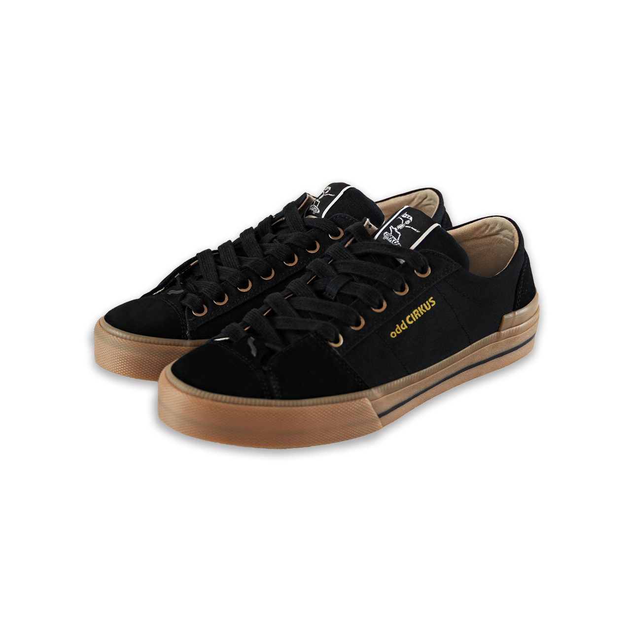 odd CIRKUS THE CLOWNS COPPER / 生膠帆布鞋 獨眼龍 低筒 黑銅