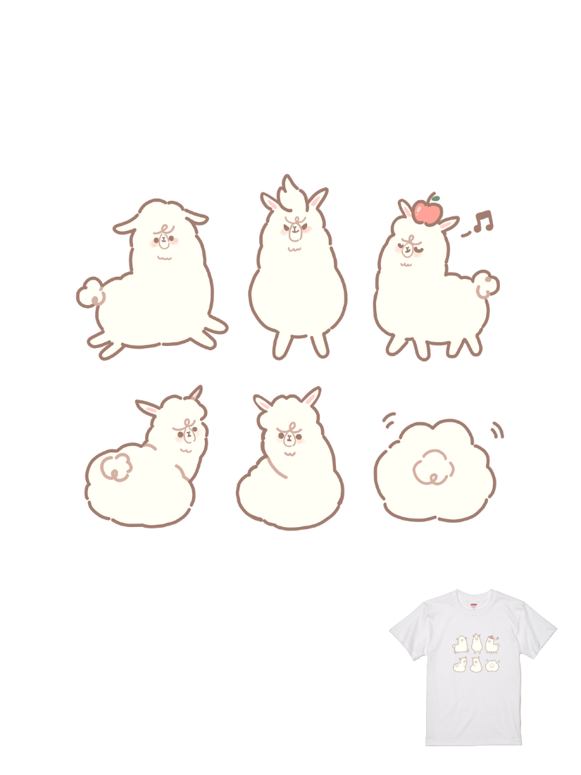 Kokialpaca聯名T | 104270144