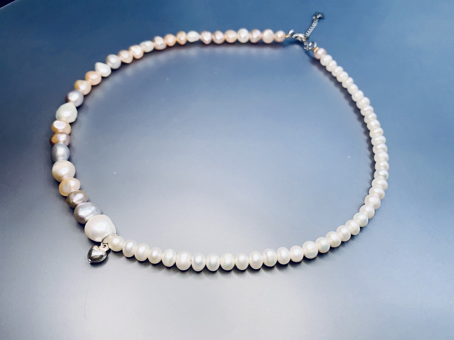 巴洛克隨形珍珠項鍊丨隨性與優雅丨六月誕生石