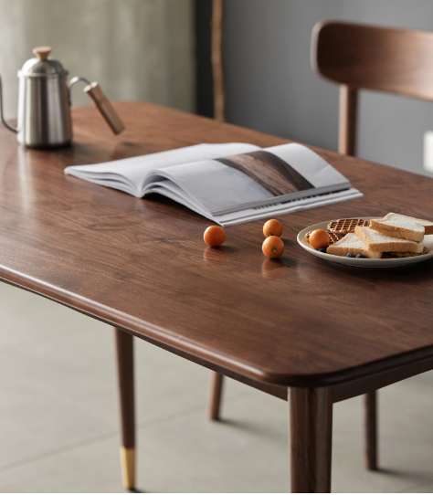 蘇黎世胡桃木餐桌 SU-I6111