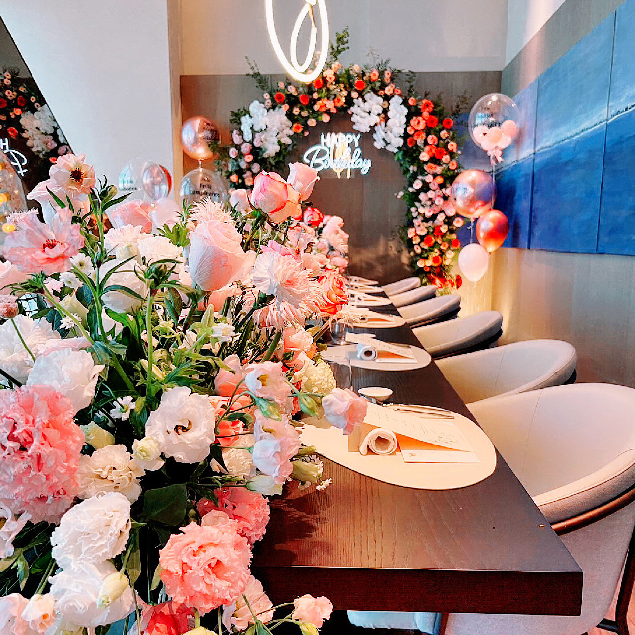 【餐廳】 生日驚喜．浪漫玫瑰花園