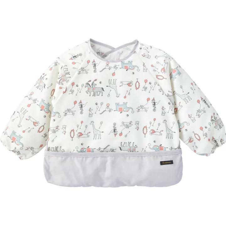 (現貨)🇯🇵 日本直送Combi 長袖防水輔食飯衣