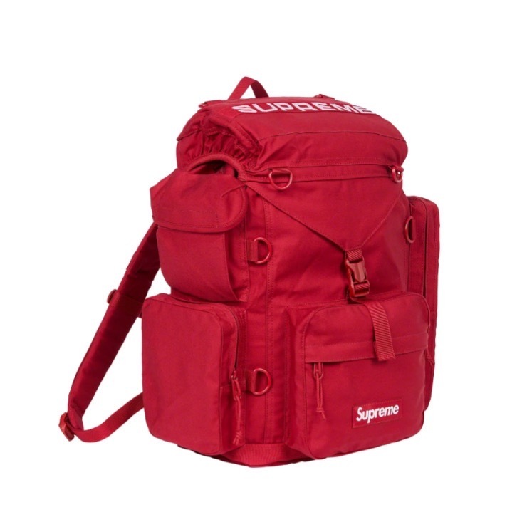 2023SS Supreme Field Backpack Box Logo 軍事風後背包大容量