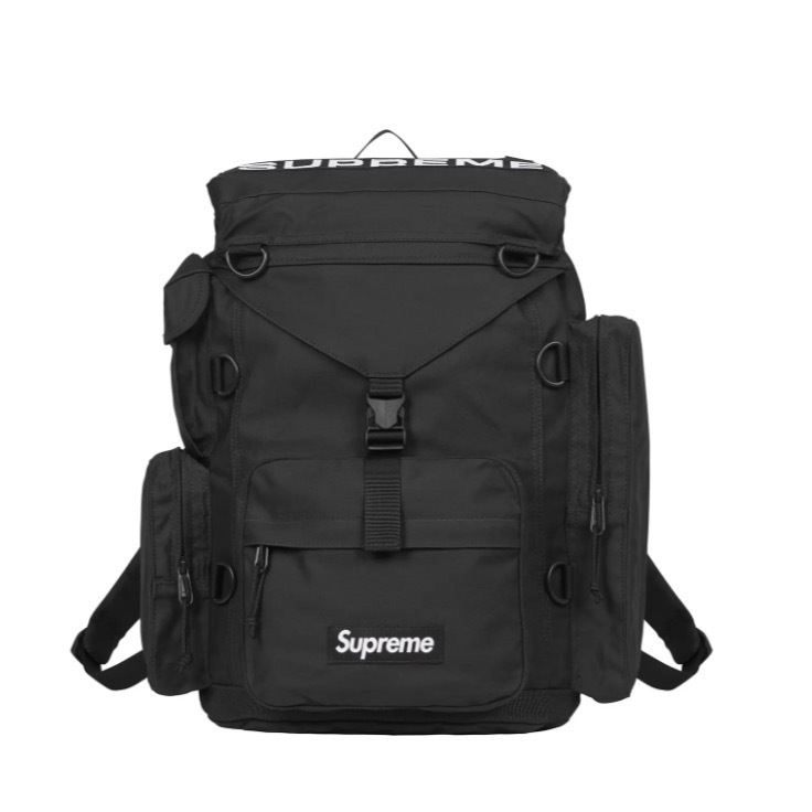 2023SS Supreme Field Backpack Box Logo 軍事風後背包大容量