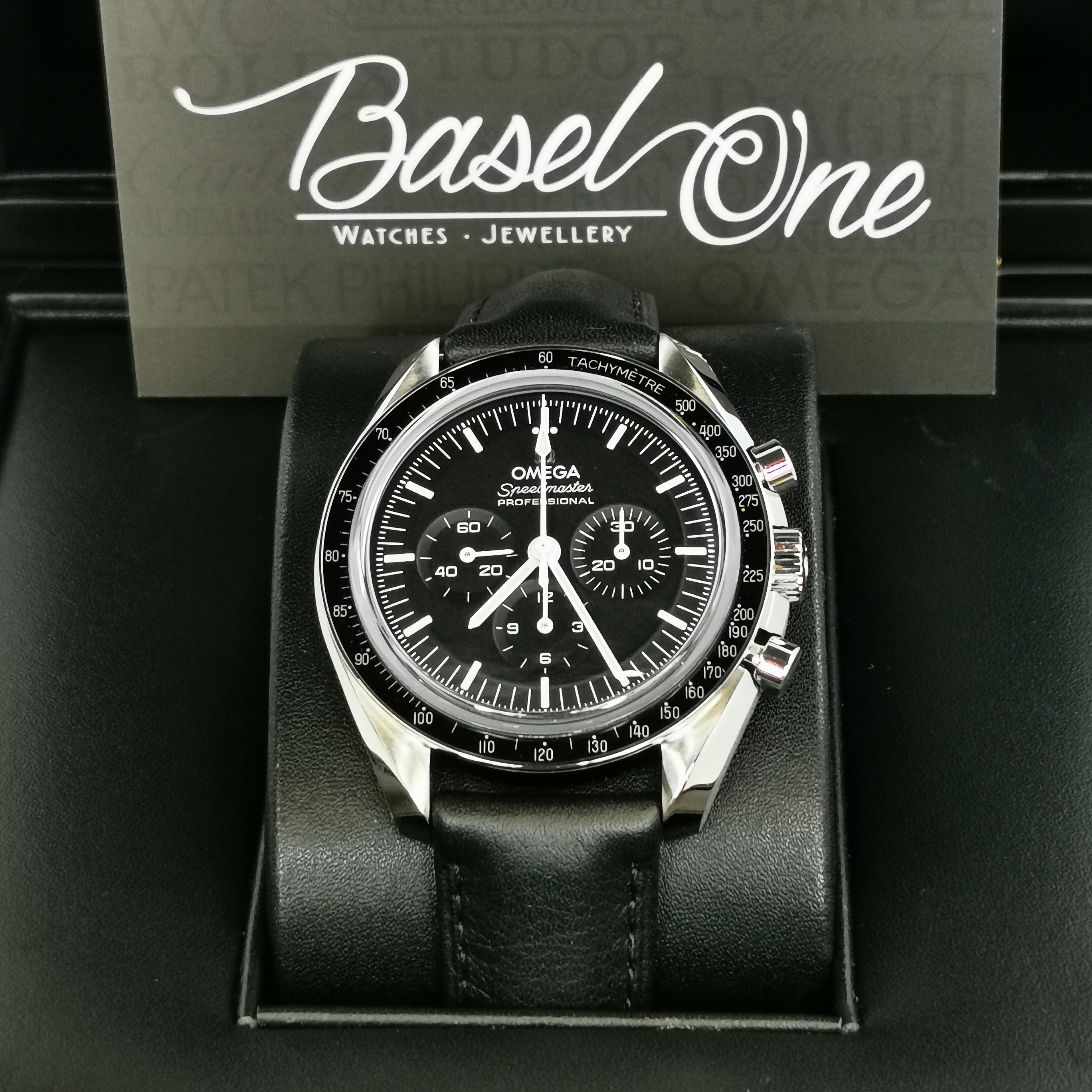 BRAND NEW OMEGA SPEEDMASTER 310.32.42.50.01.002 31032425001002 MOONWATCH PROFESSIONAL CO‑AXIAL MASTER CHRONOMETER CHRONOGRAPH 42 MM LEATHER STRAP