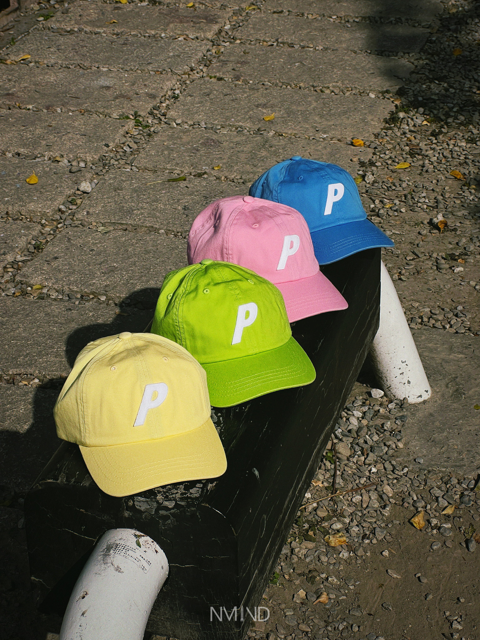 PALACE 立體大P 老帽 (奶油黃/薄荷綠/櫻花粉/天空藍/奶油白)