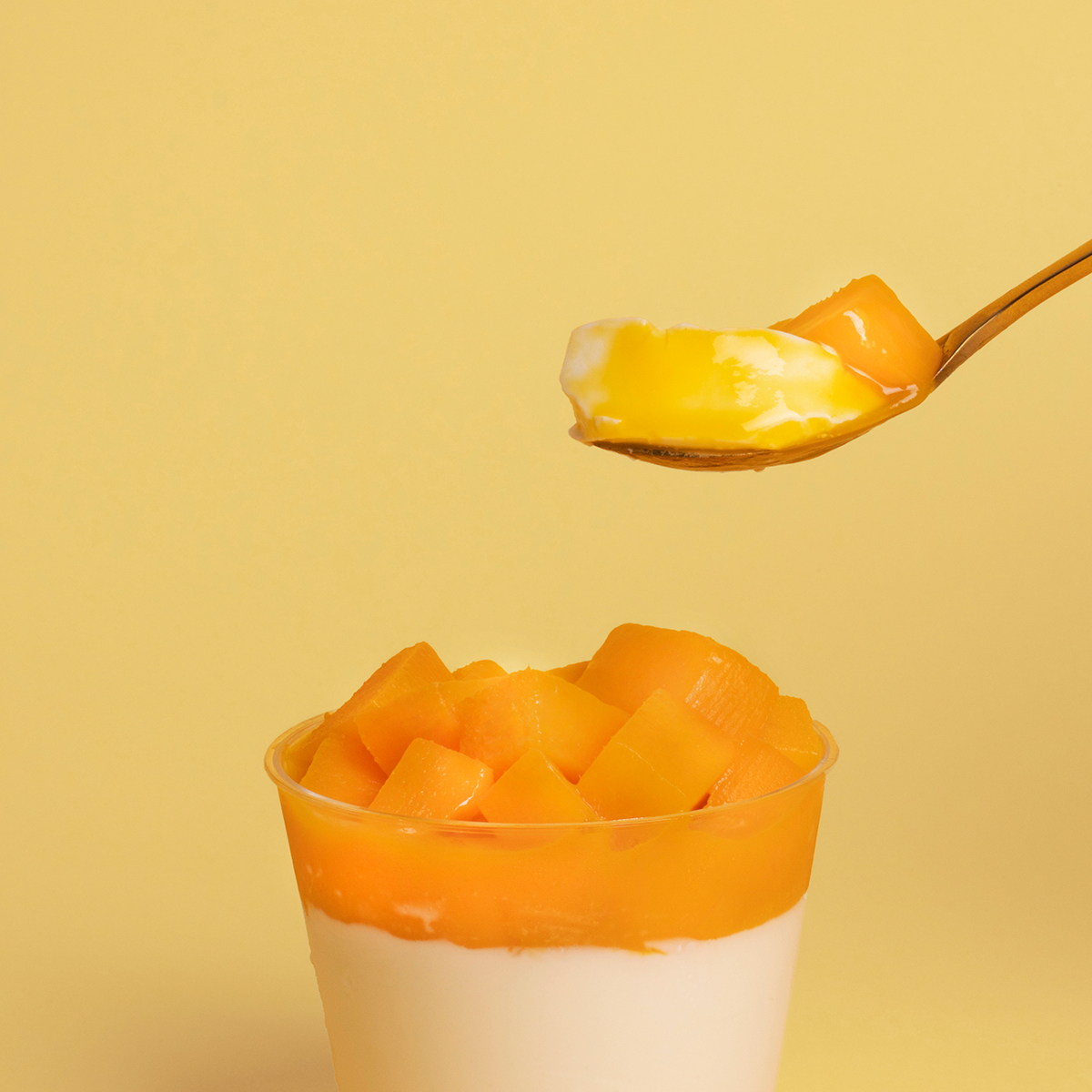 【限店取】芒果奶酪（4入）【奶酪杯/慕斯杯/芒果甜點】