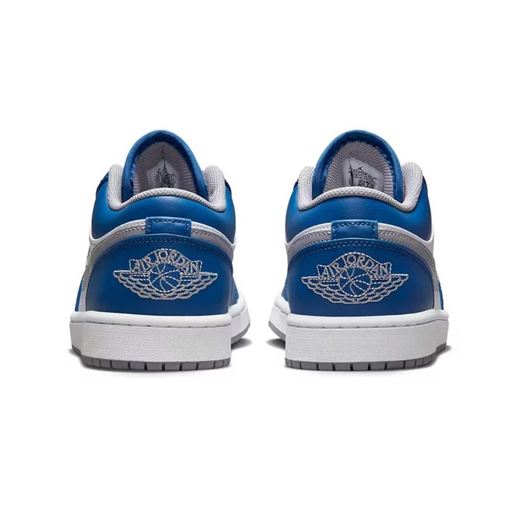 Air Jordan 1 Low True Blue 真藍藍白灰AJ1 低筒休閒鞋男鞋553558-4