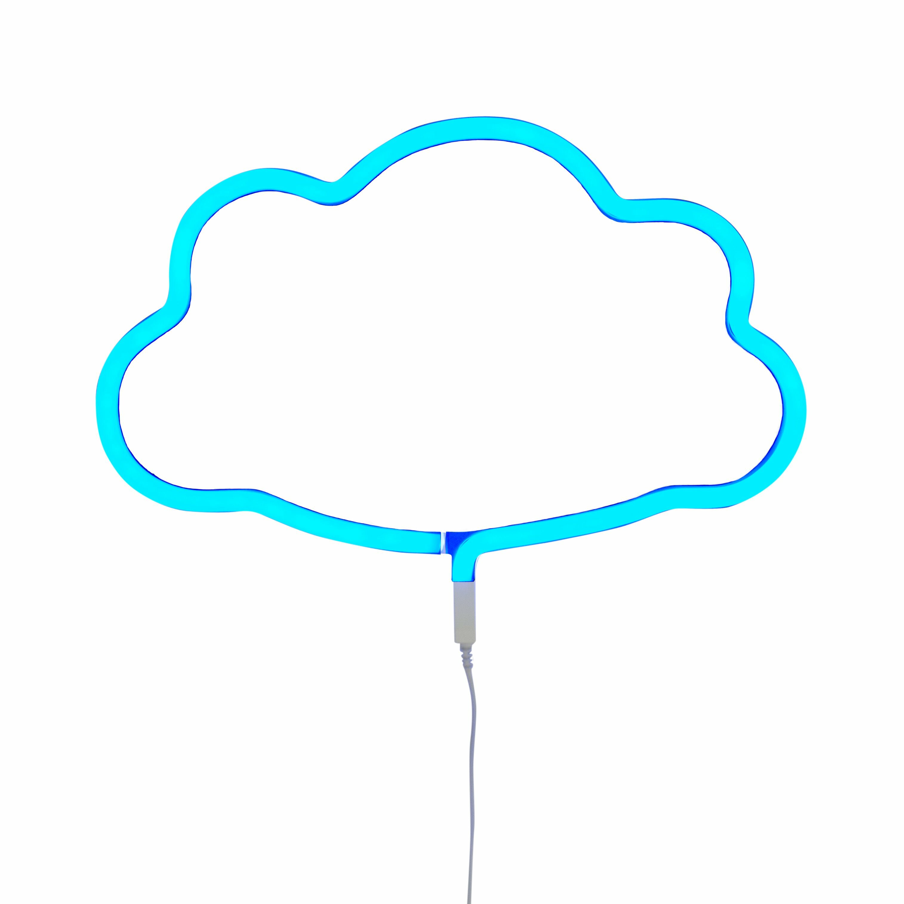 A Little Lovely Company Neon Style Light - Heart / Cloud / Love