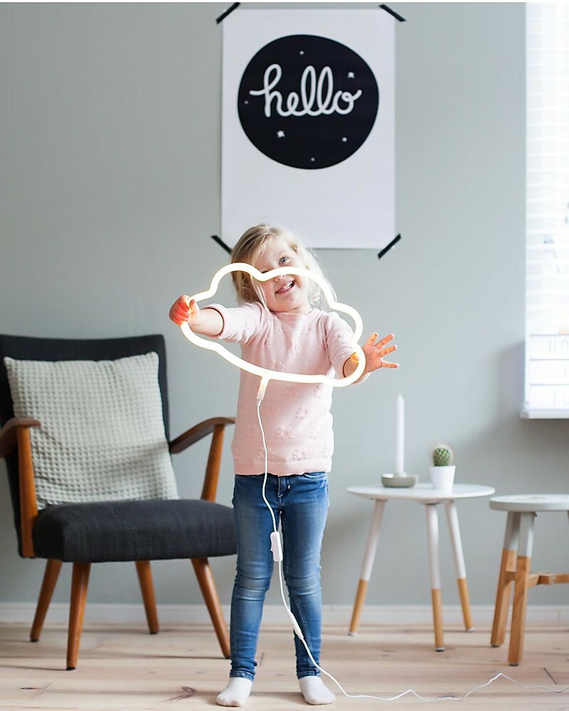 A Little Lovely Company Neon Style Light - Heart / Cloud / Love
