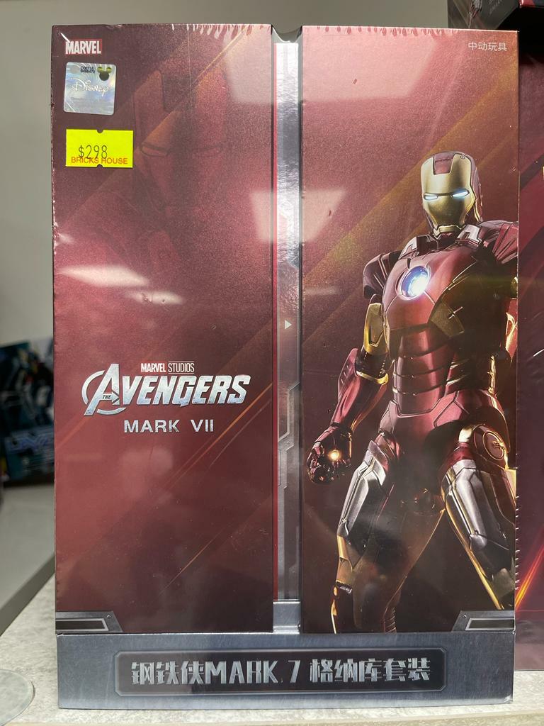 中動玩具 Iron Man MK7+格納庫套裝 Action Figure