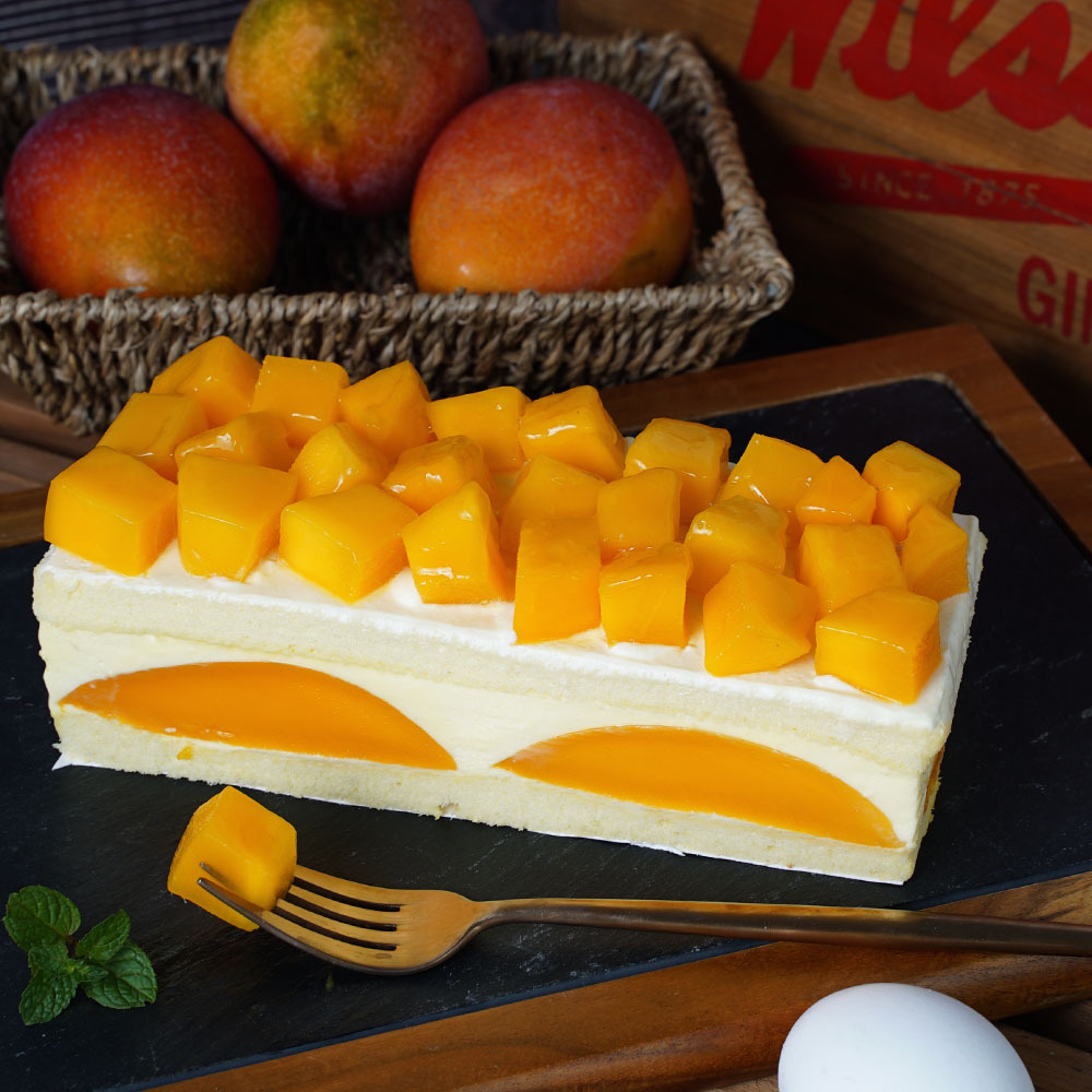 【季節限定】豪華極品芒果蛋糕【鮮奶油蛋糕/芒果鮮奶油蛋糕/芒果甜點】
