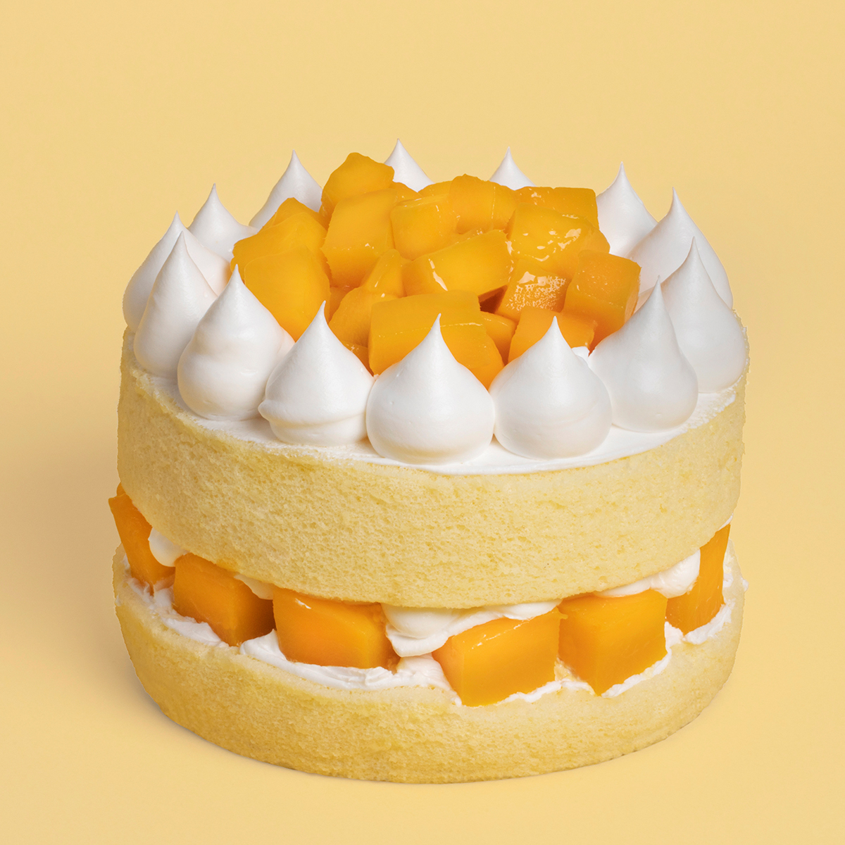 【限店取】仲夏光芒【季節限定/裸蛋糕/芒果蛋糕/芒果甜點】