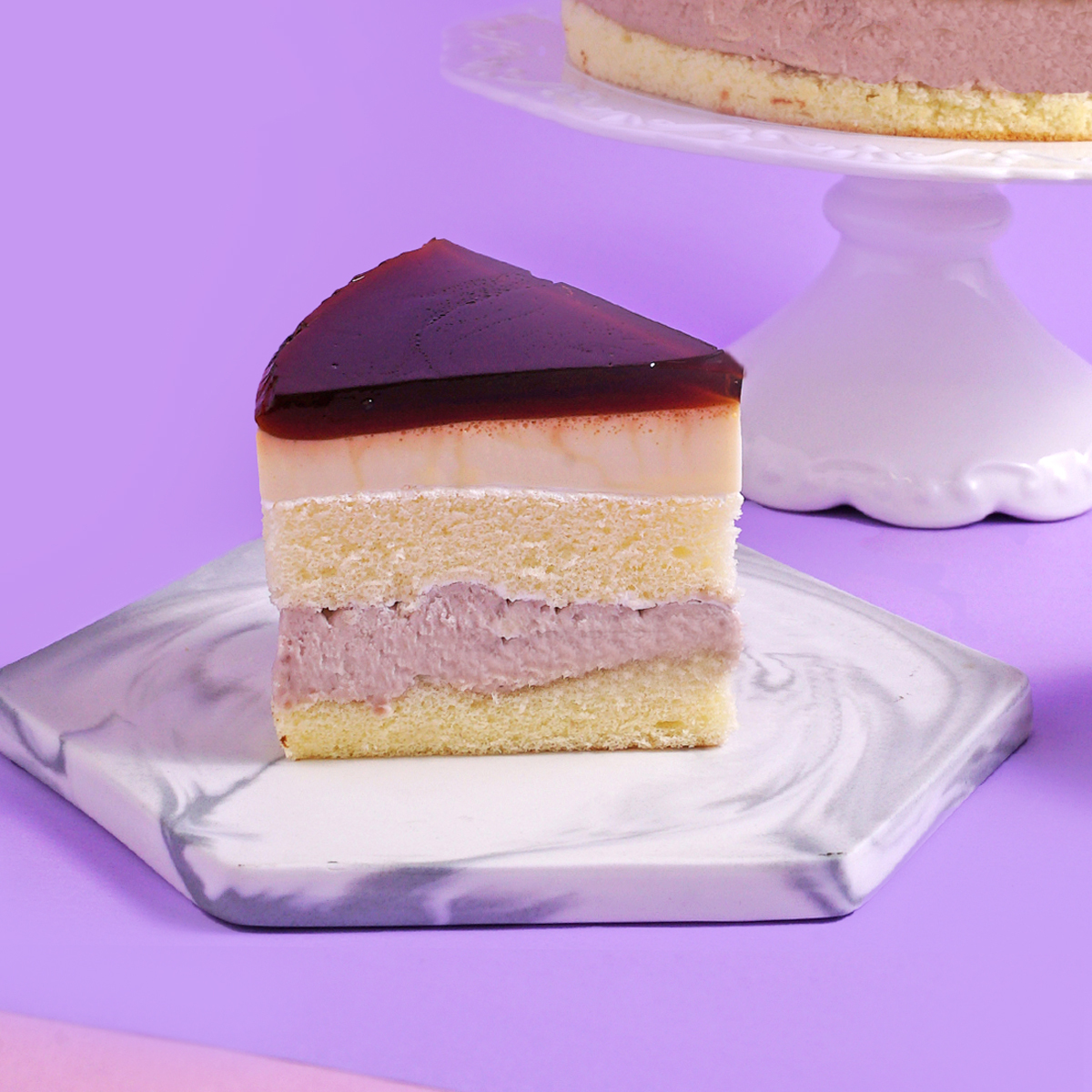 【限店取】芋到布丁蛋糕 6吋【芋頭蛋糕/芋泥蛋糕/芋泥布丁蛋糕】