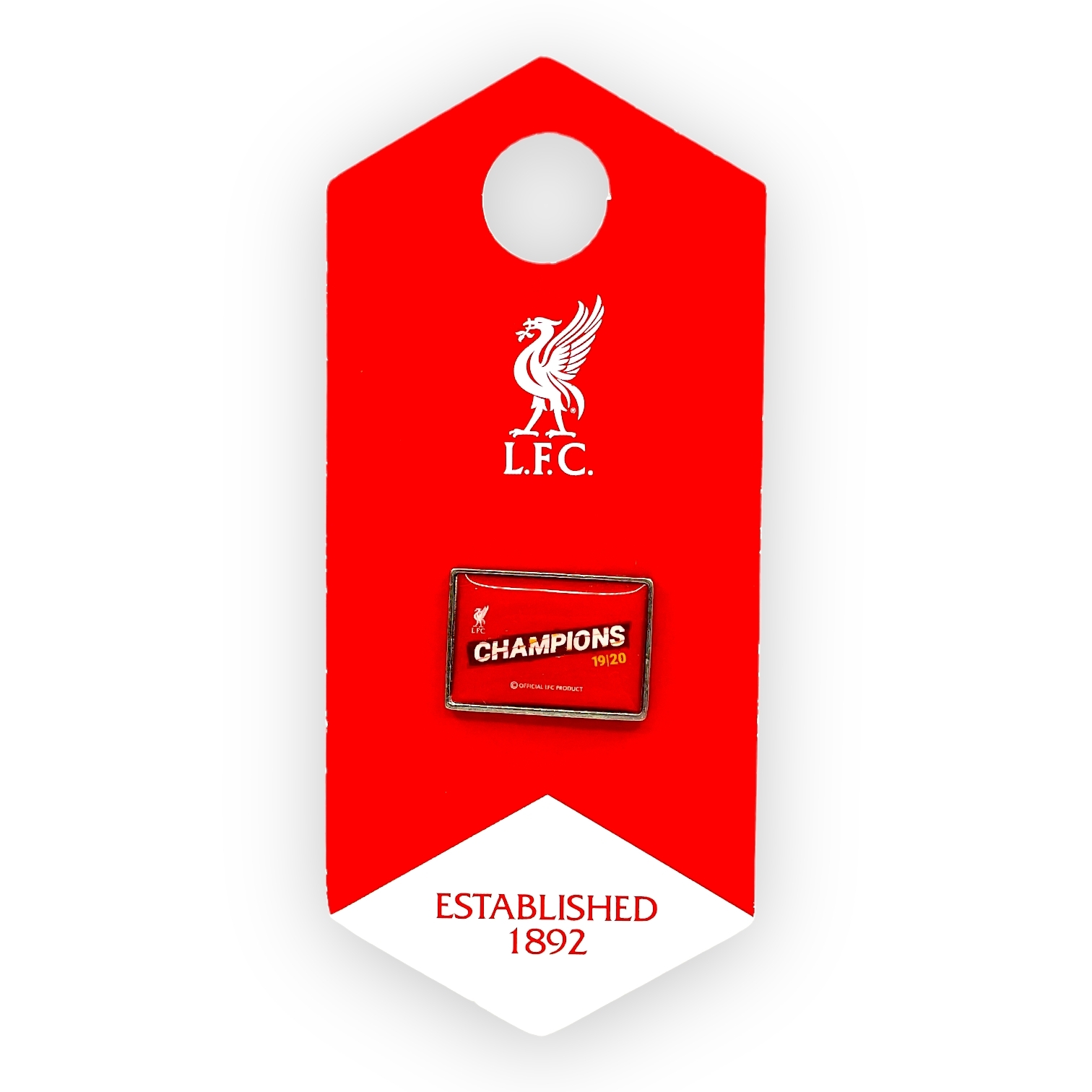 利物浦官方英超冠軍襟章
