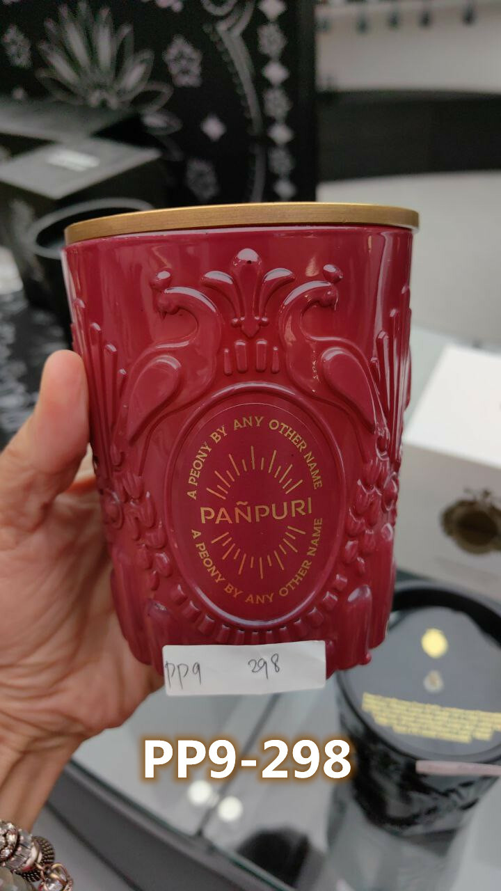 PP9 PANPURI AMBIENCE CANDLE (RED)