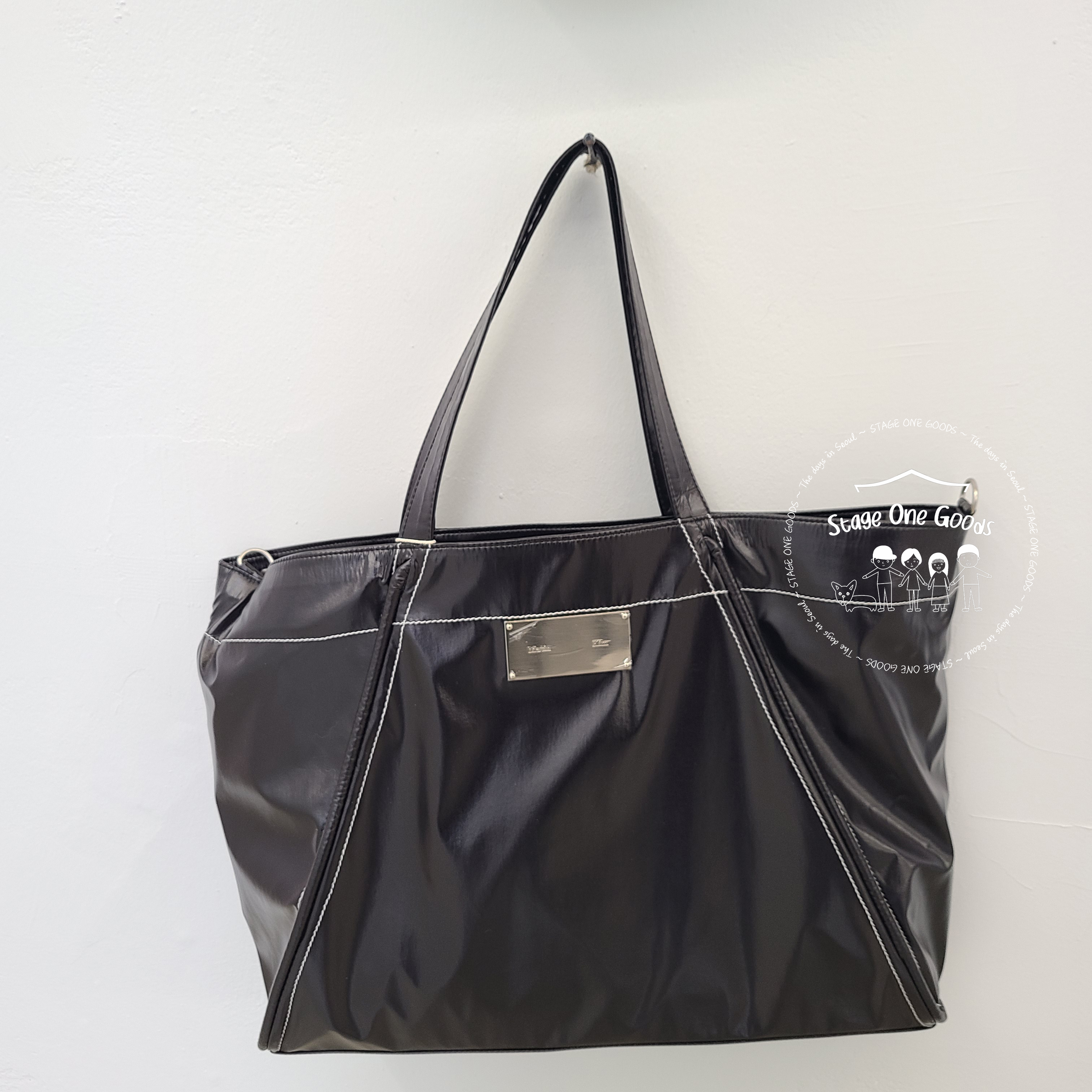 MATIN KIM BIG COATING TOTE BAG