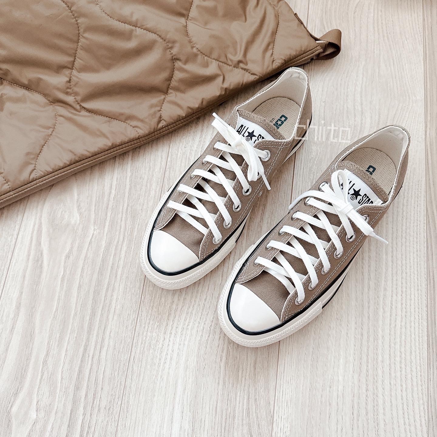 ┊日本限定 converse All Star 烘焙奶茶 低筒