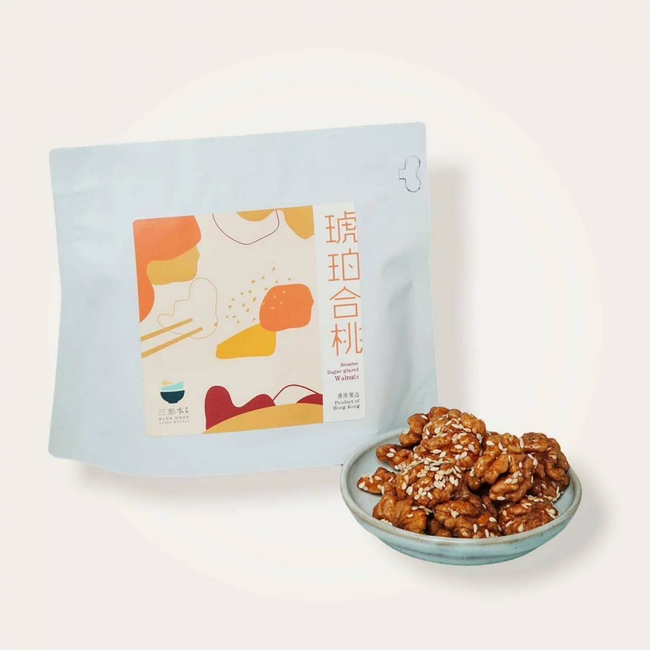 手工琥珀合桃升級版 （台灣麥芽糖製）｜三點水