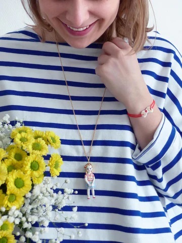 Natacha Plano Minnie doll Necklace (NP-1)