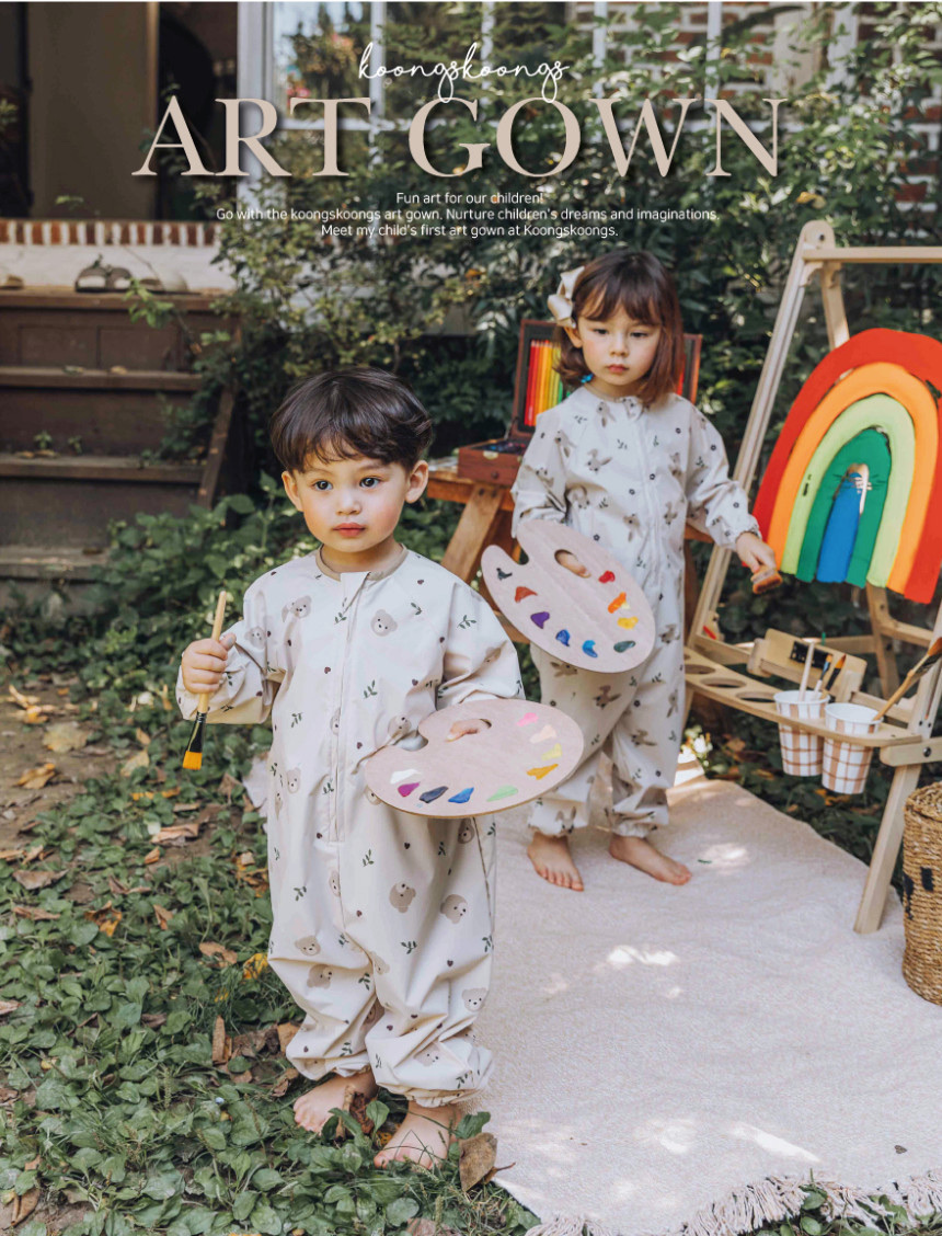 （現貨）韓國製Koongskoongs art gown