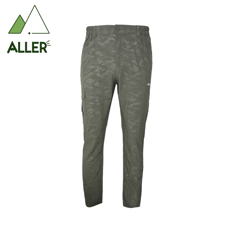 ALLER 迷彩側口袋排汗長褲 男款 (3色) 防曬/排汗透氣/快乾/登山休閒 21CZD5513