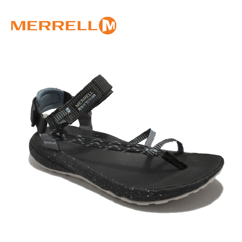 MERRELL 美國  BRAVADA CORD WRAP 涼鞋 女款  黑/霧藍 舒適/EVA中底/快速排水 30M004170
