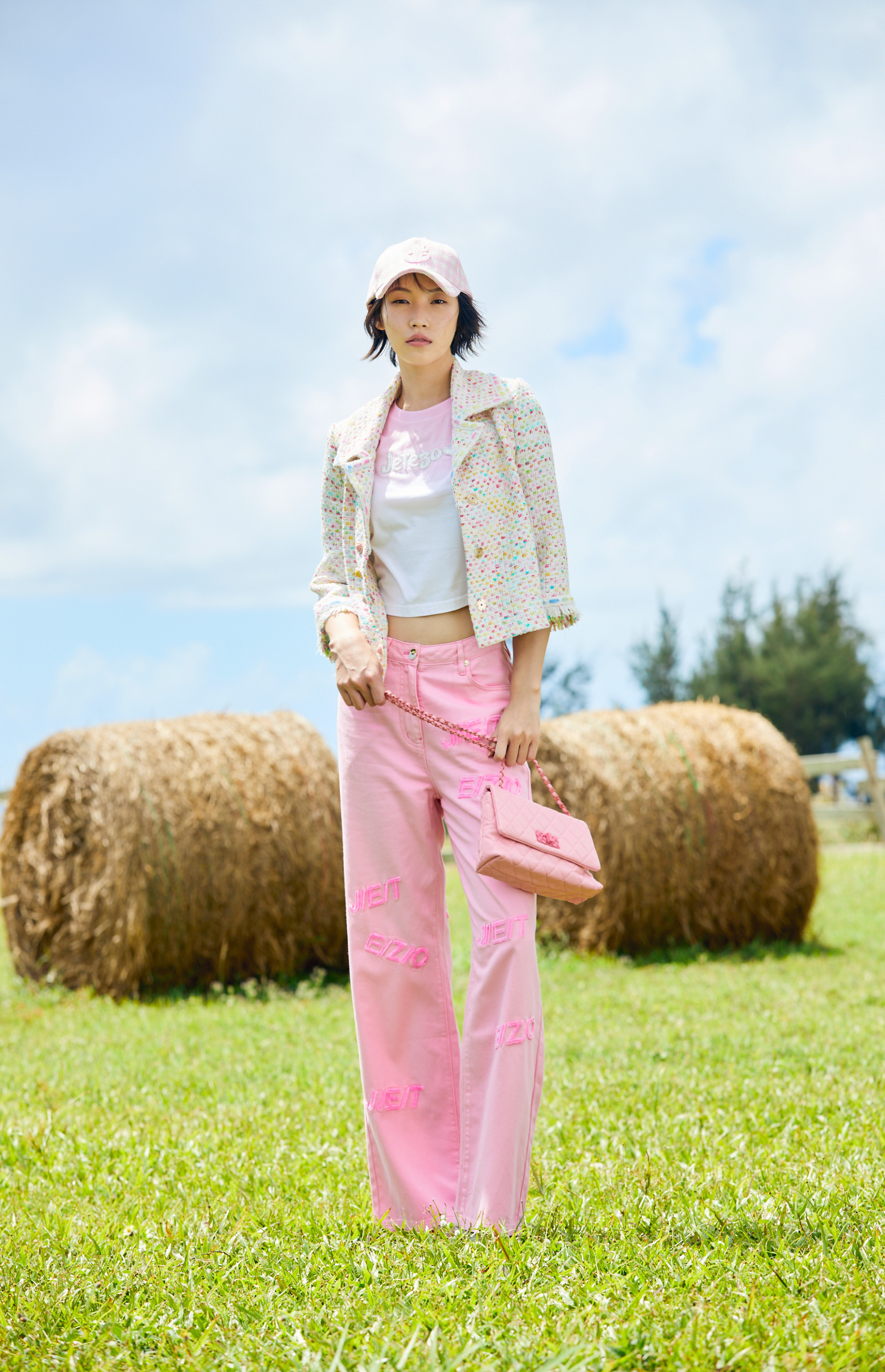 BC1PA031D1浪漫農夫-法國玫瑰小香西裝外套