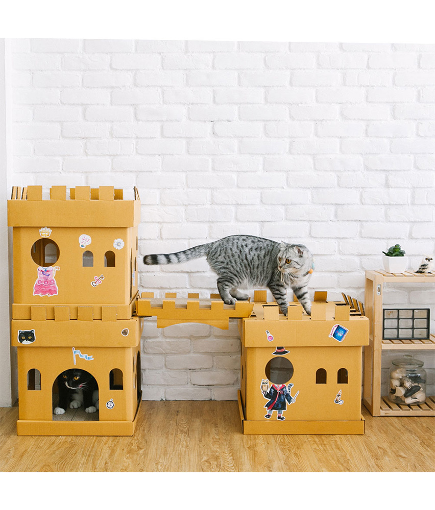 城門城門貓抓窩(附裝飾貼紙)