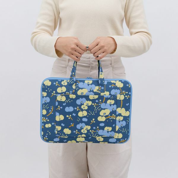 13" Laptop Case(Outer Pocket)/Multi-color/Orchid Blue