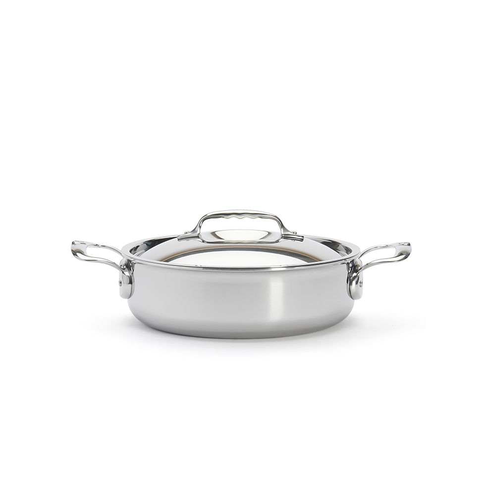 Affinity系列 l 多層複合不鏽鋼雙耳主廚鍋 l 含蓋