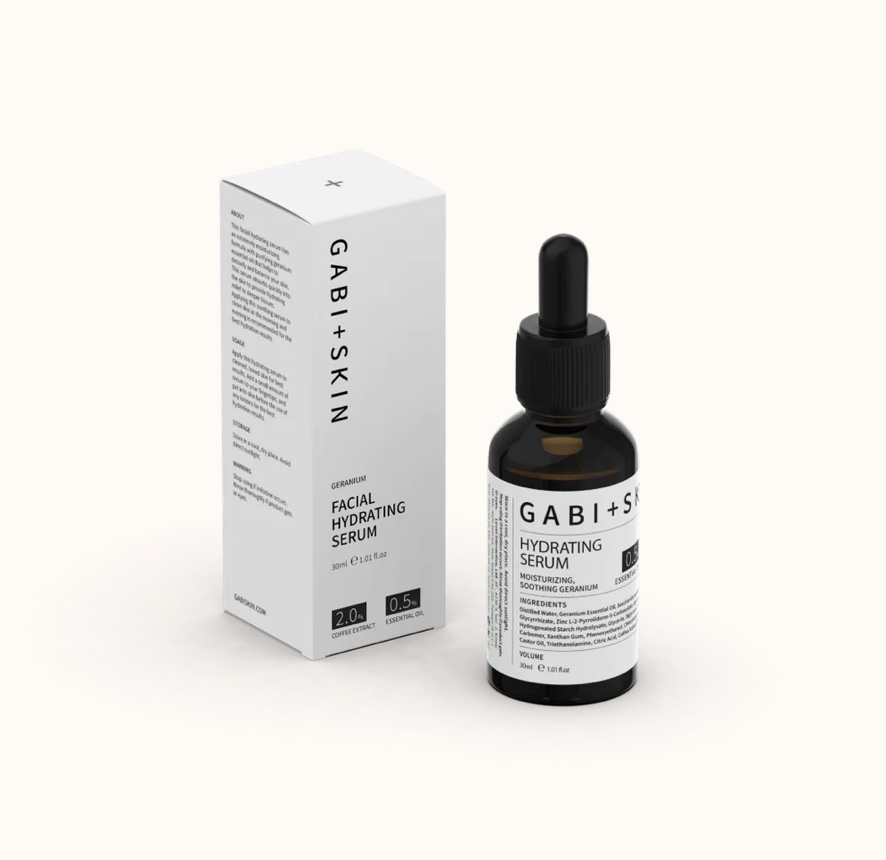 【輕盈水感精華！為油水失衡的敏感肌長效鎖水】GABI+ SKIN 咖啡萃取保濕精華露