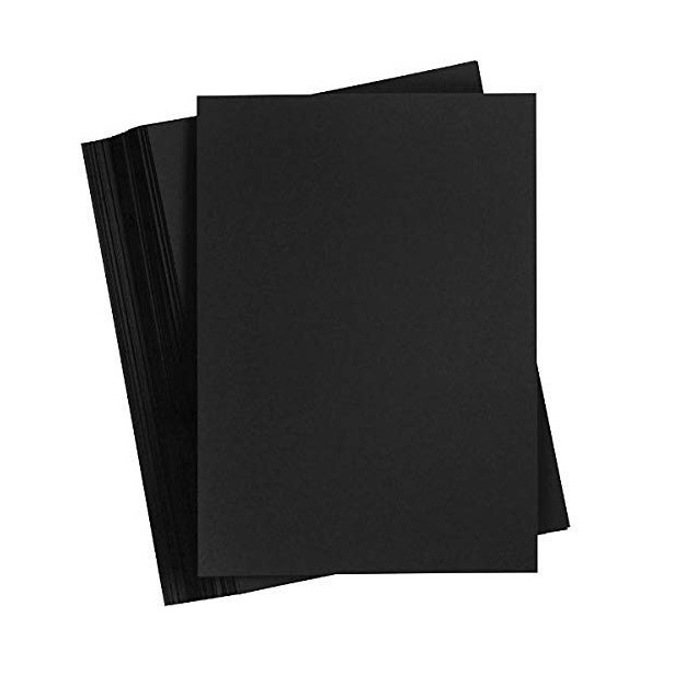 A4 厚身 黑色圖畫紙 咭紙 190gsm (1包20張)