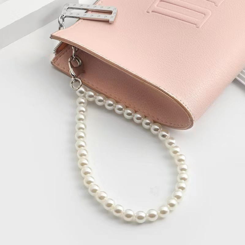 包包手腕手拎手提短肩帶繩子裝潢珍珠鏈條