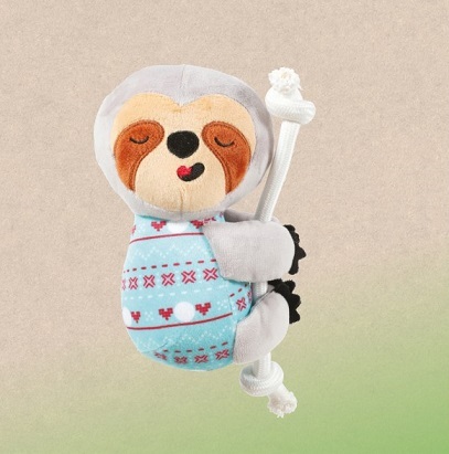 法國Zolux Chiquitos系列 狗玩具 - 樹懶公仔