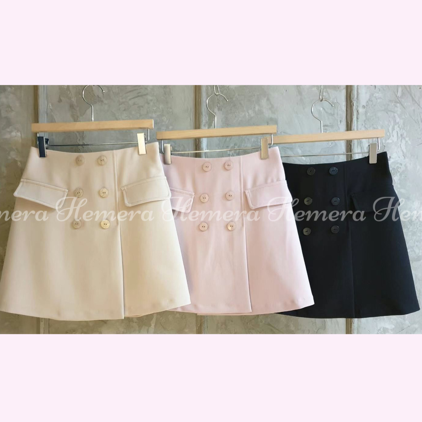 SK23W0314 A-LINE返工裙褲仔