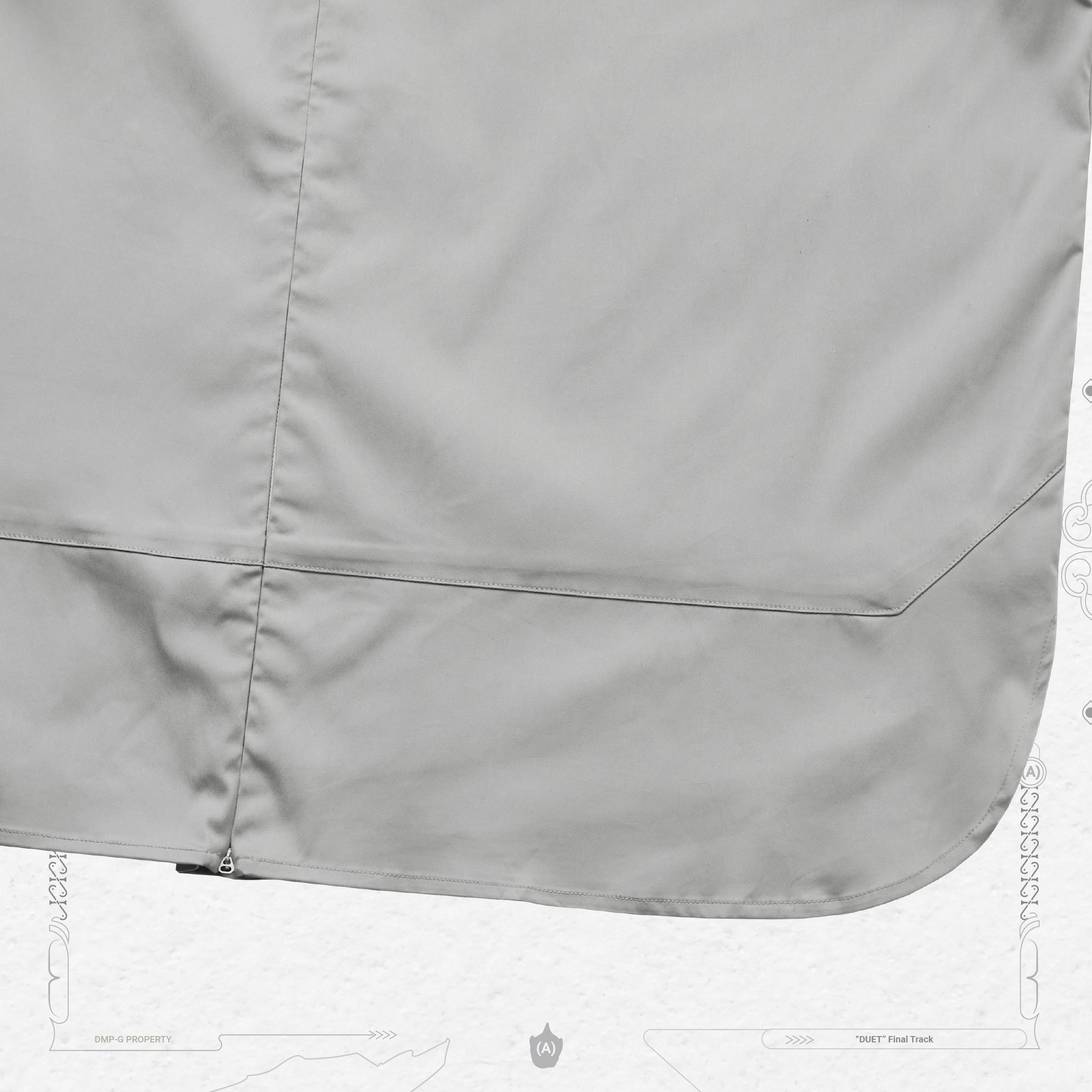 GOOPiMADE] (A).09G - “DUET” Variable-Zip Shirt