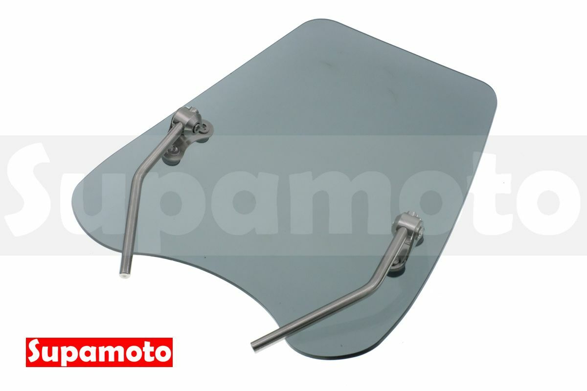 -Supamoto- 通用擋風鏡—方形 (風鏡/復古/整流罩/檔車/街車/CT125/CB350/機車改裝)
