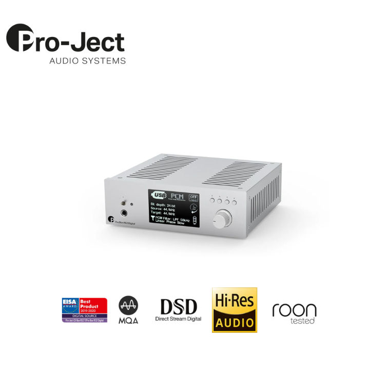 Pro-Ject Pre Box RS2 Digital 前級放大器 / DAC / 耳機擴大機 (需預訂)