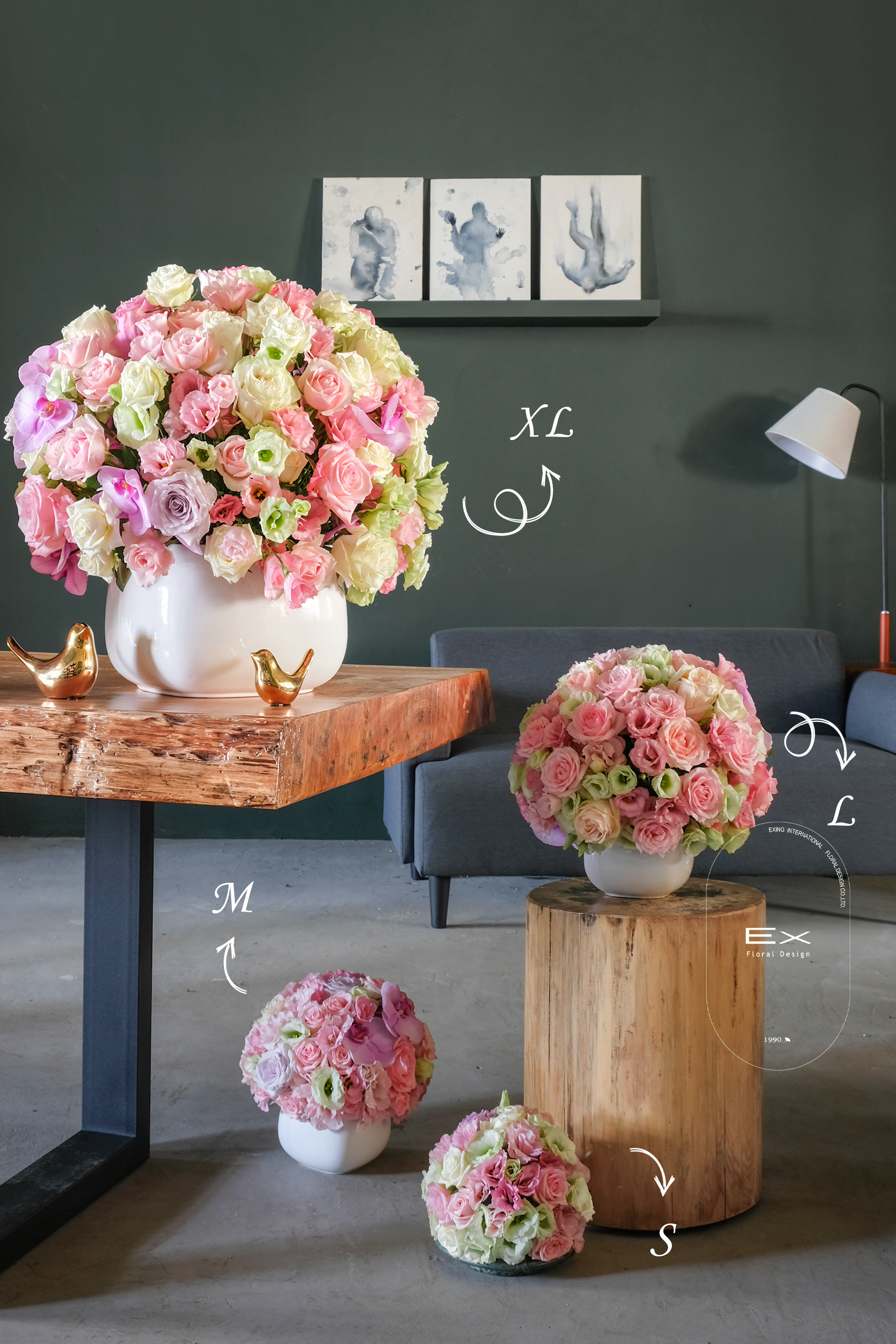Tina｜設計師桌花作品 ｜Designer’s Table Arrangement