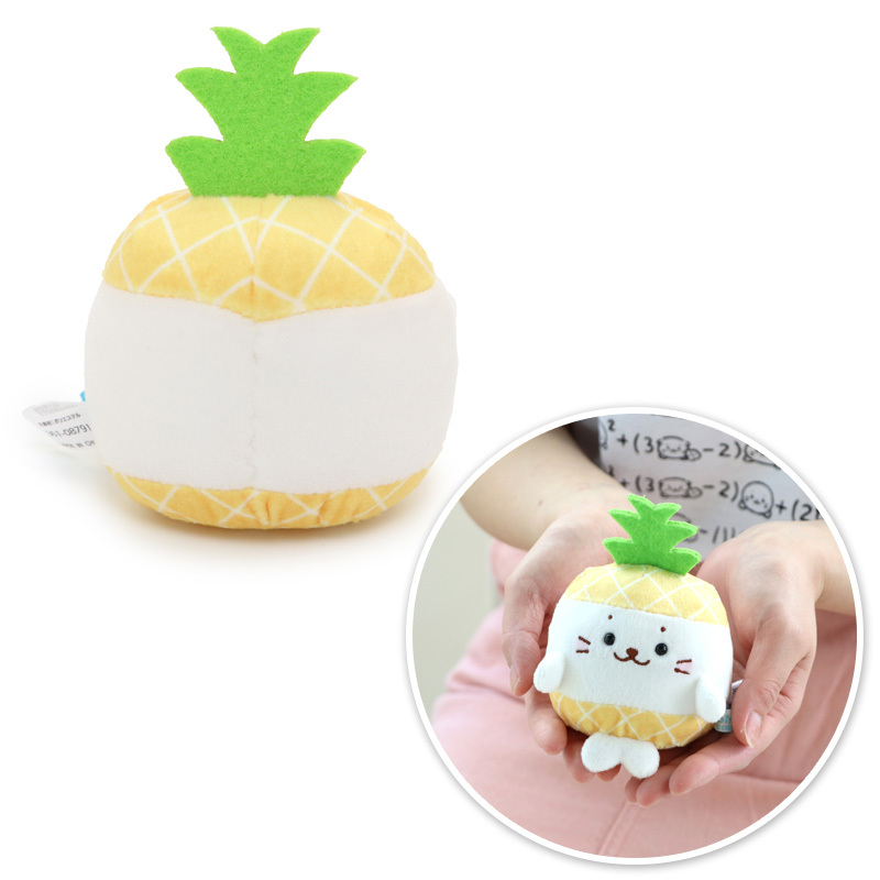 Sirotan 絨毛娃娃 鳳梨小白12cm