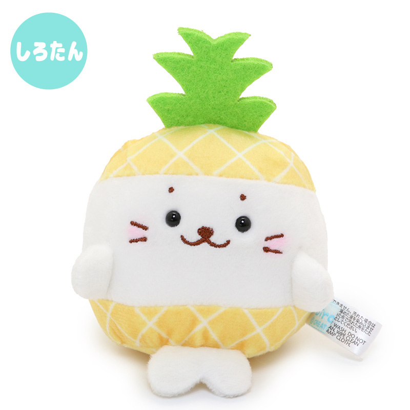 Sirotan 絨毛娃娃 鳳梨小白12cm