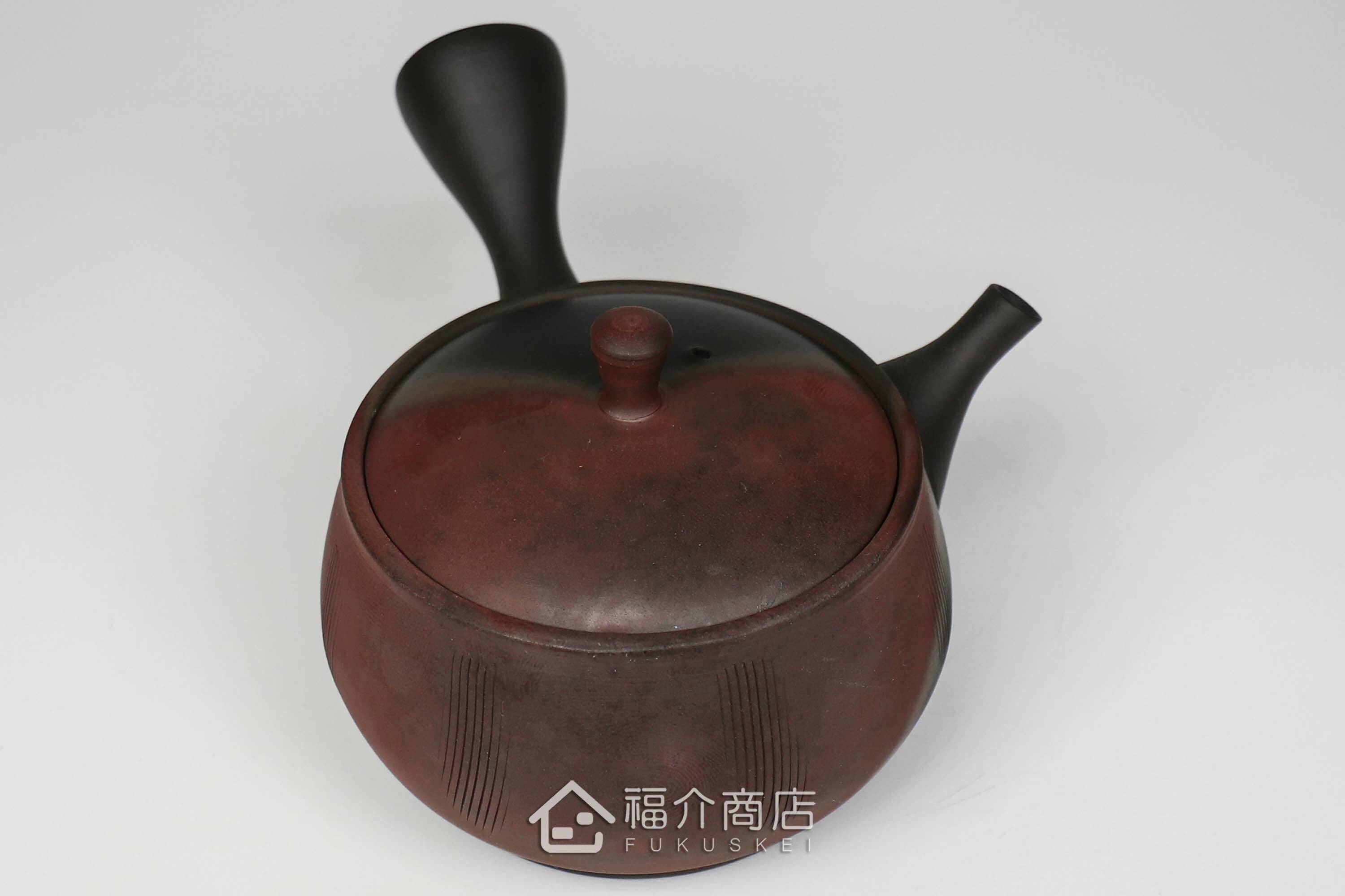 泡茶用的140ml黑色與咖啡色陶壺