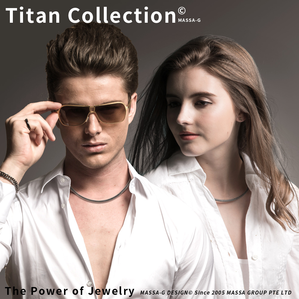 MASSA-G Titan X1 4mm超合金鍺鈦項鍊