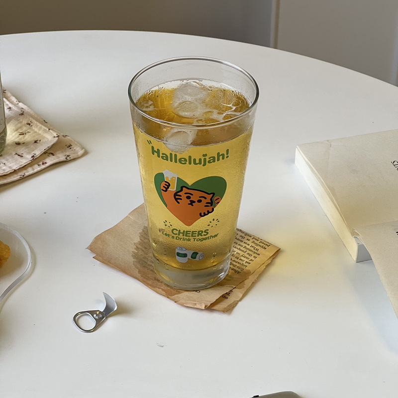 《1758》超Q 超chill~老虎乾杯啤酒果汁飲料杯