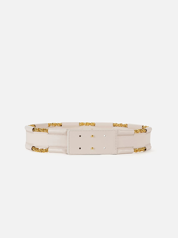 Elisabetta Franchi 鍊邊造型腰帶