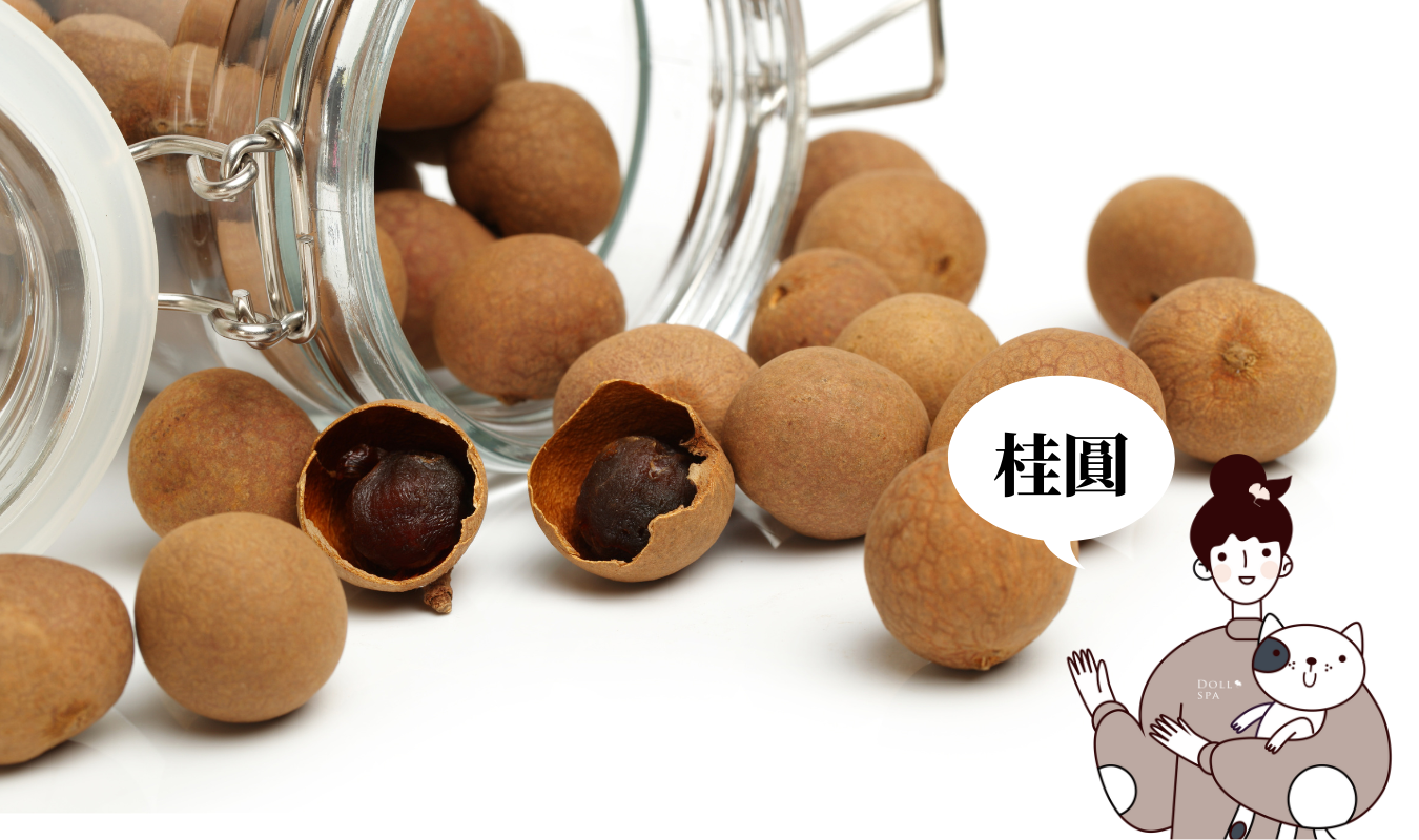 有著許多桂圓的畫面｜逗DOLL SPA鐵定好漾血紅素鐵精華飲