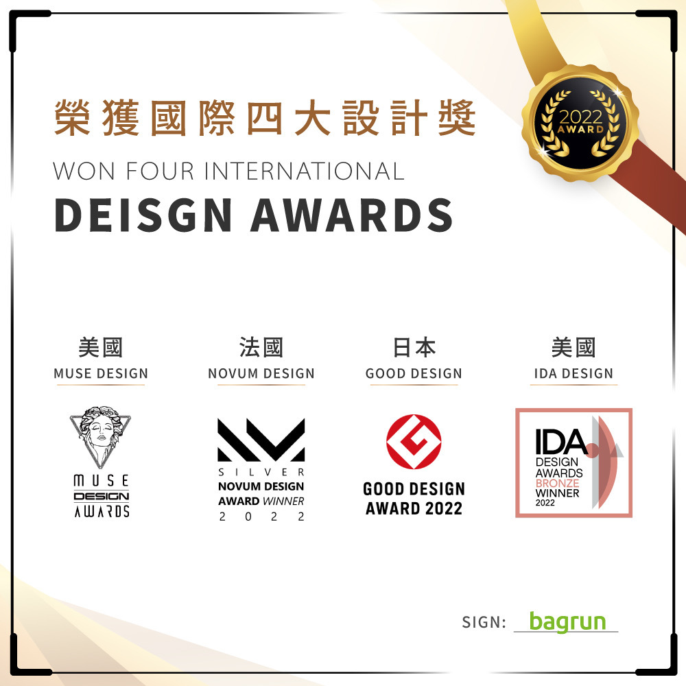 Bagrun 掛扣票卡夾 - 暮色迷彩