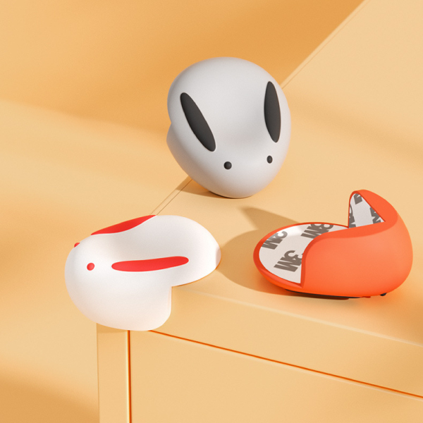 兔兔軍團轉角防撞貼片(4入一組)